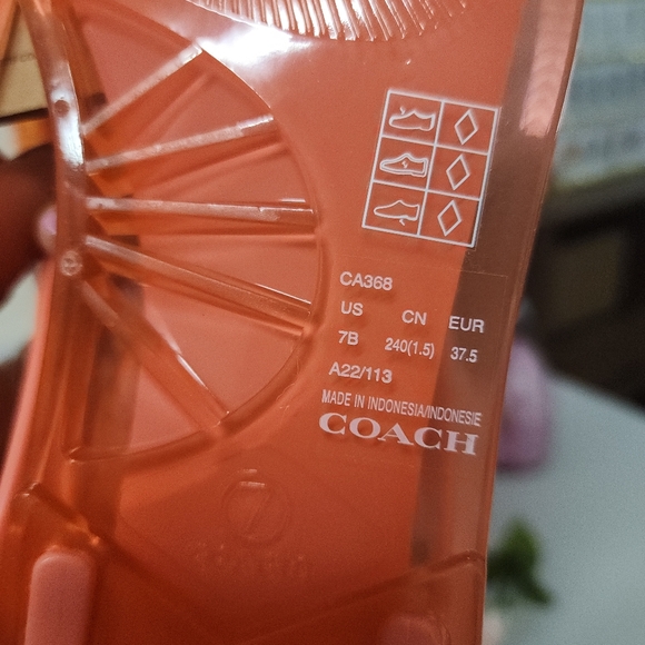 NWT Coach Sandals - Picture 6 of 7